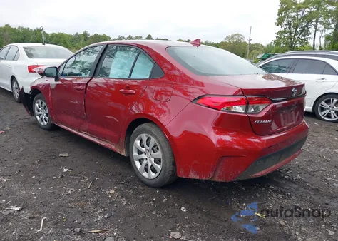 2022 Toyota Corolla Le from USA, damaged, VIN 5YFEPMAEXNP371327